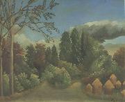 Henri Rousseau The Haystacks Germany oil painting artist